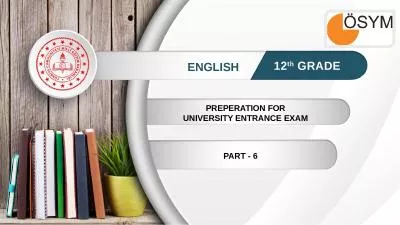 ENGLISH PREPERATION FOR