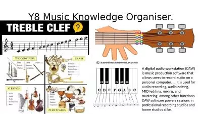 Y8 Music Knowledge  Organiser