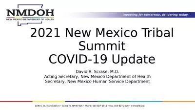 2021 New Mexico Tribal Summit