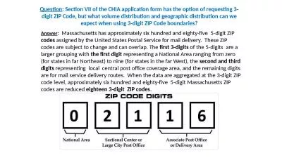 Question :  Section VII of the CHIA application form has the option of requesting 3-digit