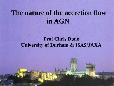 The nature of the accretion flow in AGN