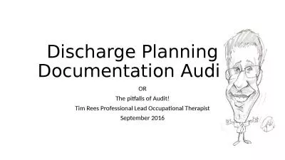 Discharge Planning Documentation Audit