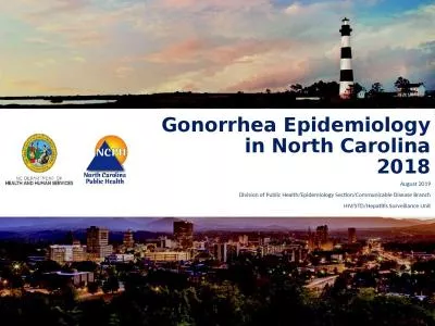 Gonorrhea Epidemiology in North Carolina