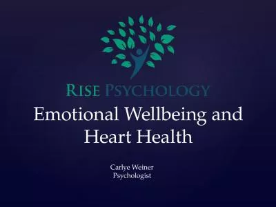 Emotional Wellbeing and Heart Health
