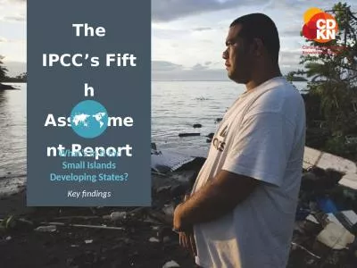 The IPCC’s Fifth Assessment Report
