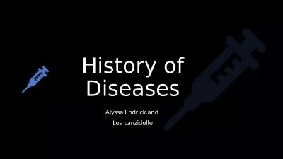 History of Diseases Alyssa