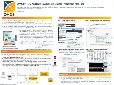 DPM360: New Additions to Advanced Disease Progression Modeling