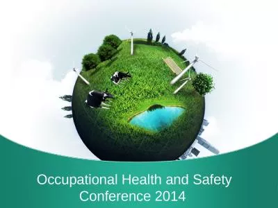 Occupational Health and Safety Conference 2014