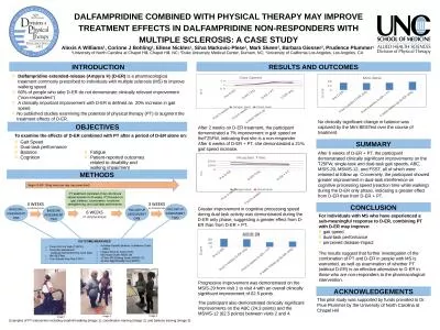 DALFAMPRIDINE COMBINED WITH PHYSICAL THERAPY MAY IMPROVE TREATMENT EFFECTS IN DALFAMPRIDINE NON-RES