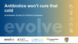 Australasian Society for Infectious Diseases