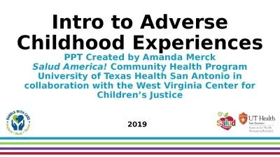 Intro to Adverse Childhood Experiences