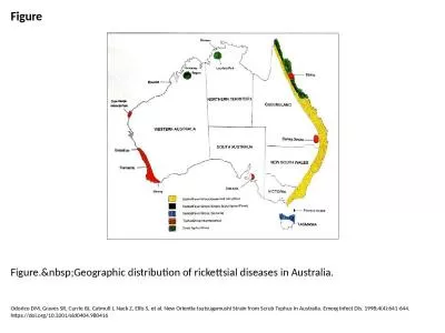 Figure Figure.&nbsp;Geographic distribution of rickettsial diseases in Australia.