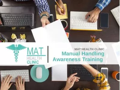 Manual Handling  Awareness Training