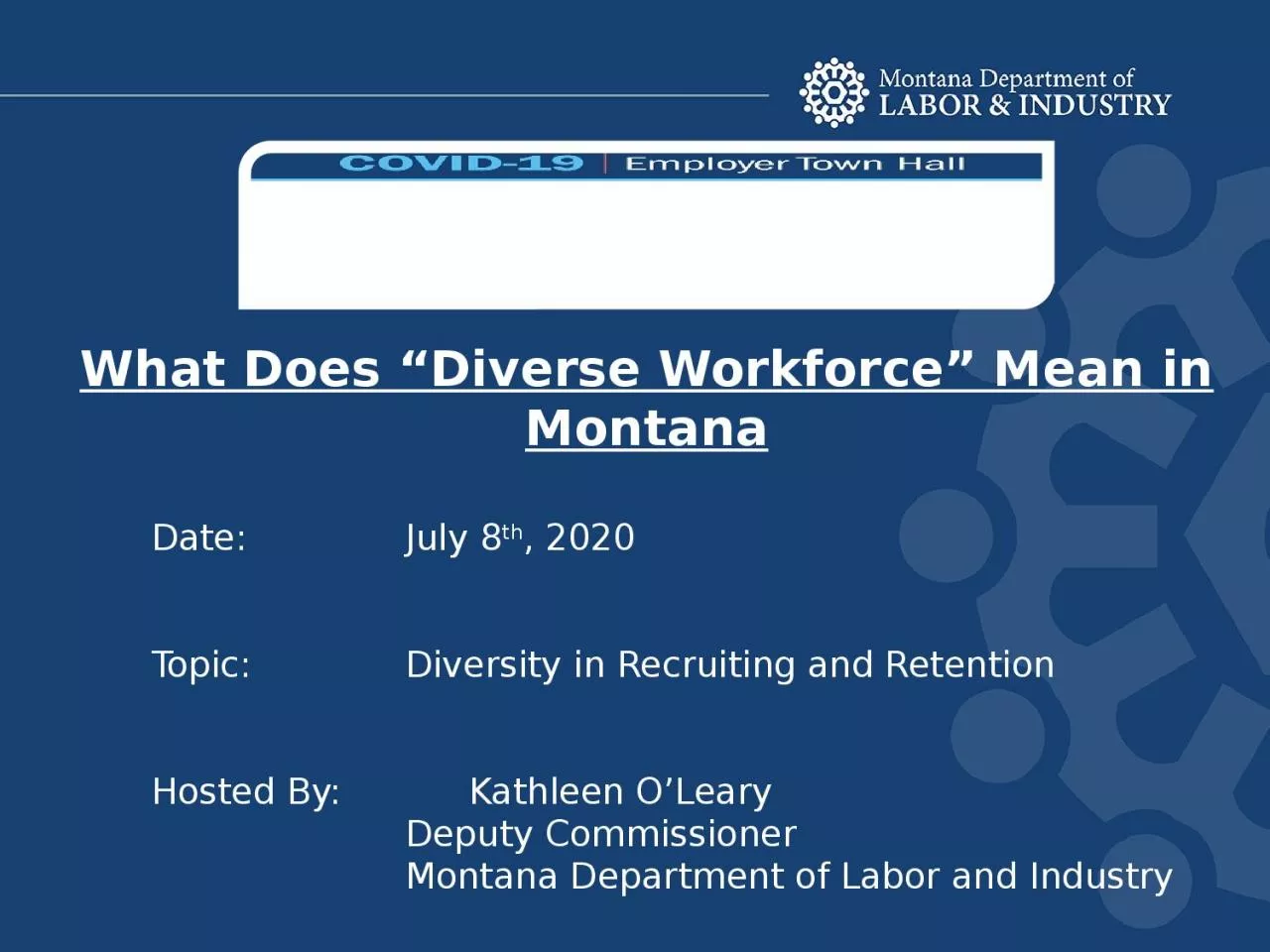 What Does “Diverse Workforce” Mean in Montana
