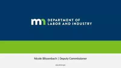 Nicole Blissenbach | Deputy Commissioner