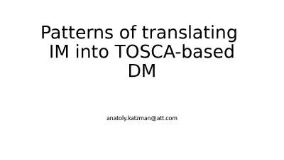 Patterns of translating