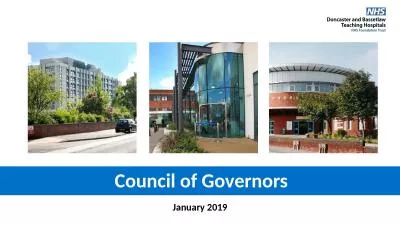 Council of Governors January 2019