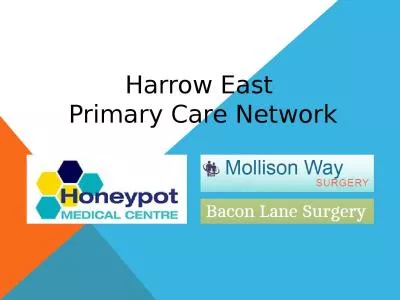 Harrow East  Primary Care Network
