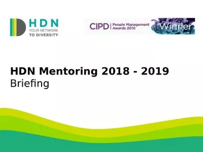 HDN Mentoring 2018 - 2019