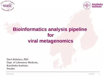 Bioinformatics  analysis