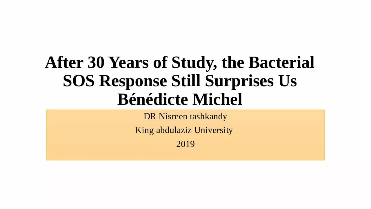 After 30 Years of Study, the Bacterial