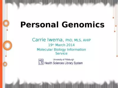 Personal Genomics Carrie