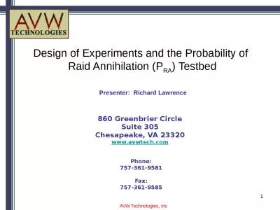 Design of Experiments and the Probability of