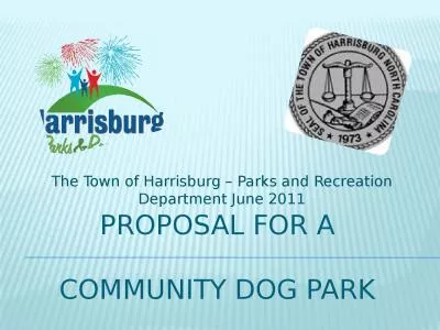 Proposal for a  community dog park
