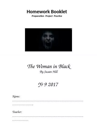 The Woman in  Black By Susan Hill