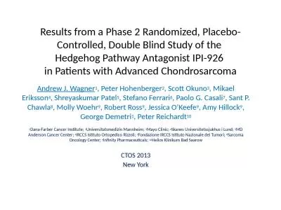 Results from a Phase 2 Randomized, Placebo-Controlled, Double Blind Study of the
