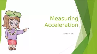 S3 Physics Measuring Acceleration