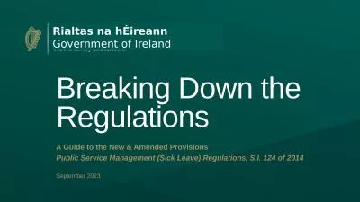 Breaking Down the Regulations