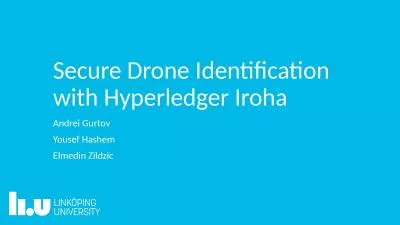 Secure Drone Identification with 