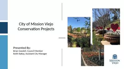 City of Mission Viejo Conservation Projects