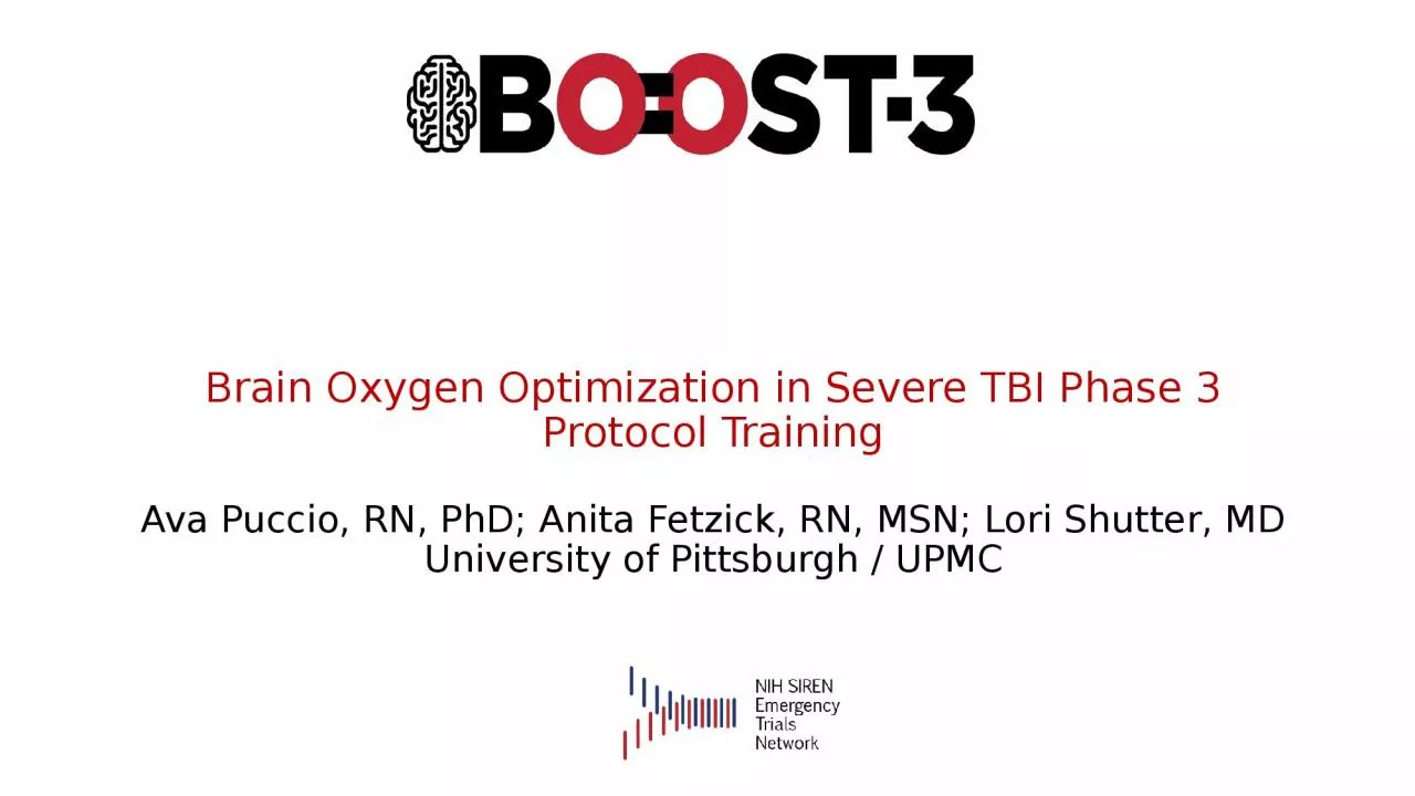 Brain Oxygen Optimization in Severe TBI Phase 3