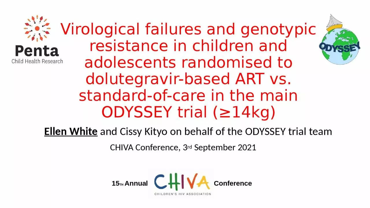 Virological failures and genotypic resistance in children and adolescents randomised to