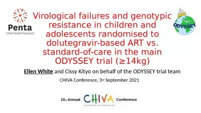Virological failures and genotypic resistance in children and adolescents randomised to dolutegravi