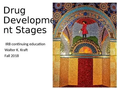 Drug Development Stages IRB continuing education