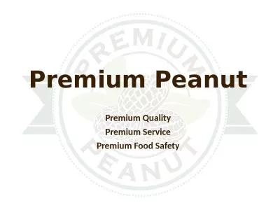 Premium Peanut Premium Quality
