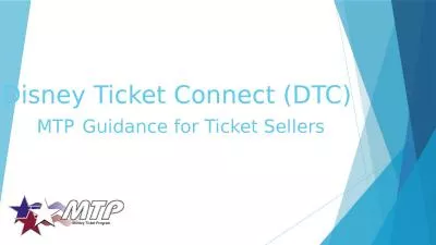 Disney Ticket Connect (DTC)