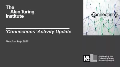 ‘Connections’ Activity Update
