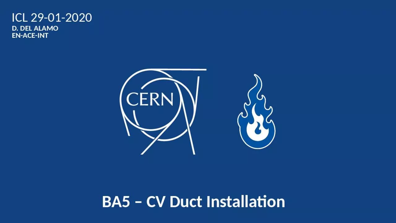 BA5 – CV Duct Installation
