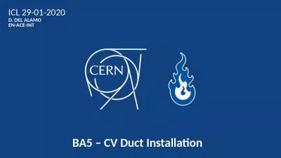 BA5 – CV Duct Installation
