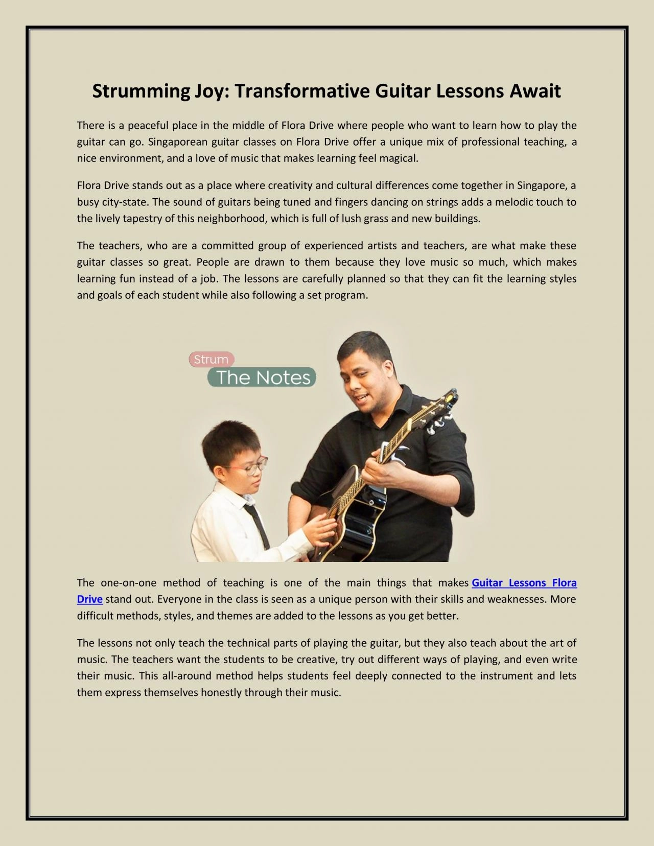 PDF-Strumming Joy: Transformative Guitar Lessons Await