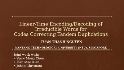 Linear-Time Encoding/Decoding of Irreducible Words for