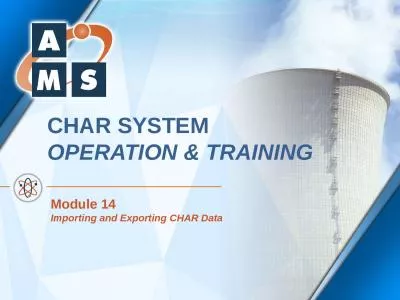 Module 14 Importing and
