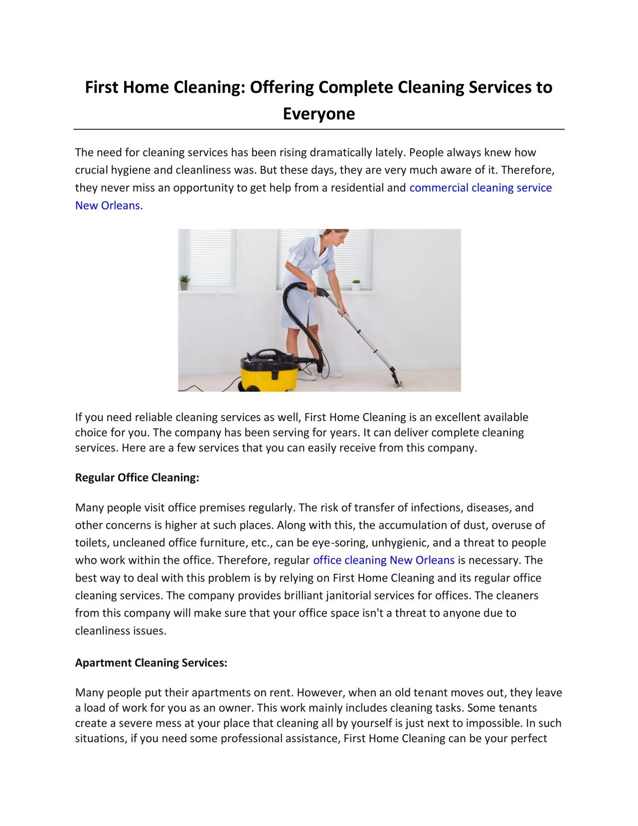 PDF-First Home Cleaning: Offering Complete Cleaning Services to Everyone