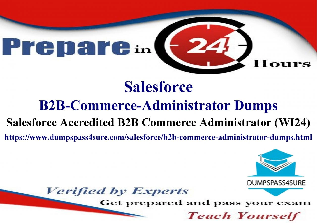 Looking for B2B Commerce Exam Questions Mastery? Uncover Secrets at DumpsPass4Sure - 20%
