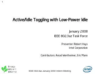 IEEE 802.3az January 2008 Interim Meeting	\n\r\n