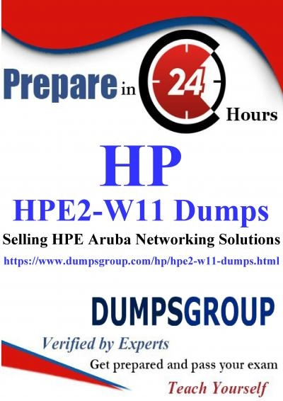 HPE2-W11 Exam Question: 20% Discount for Top-Notch Preparation at DumpsGroup!